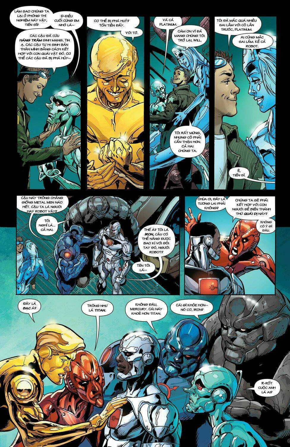 Justice League Chapter 29 trang 4