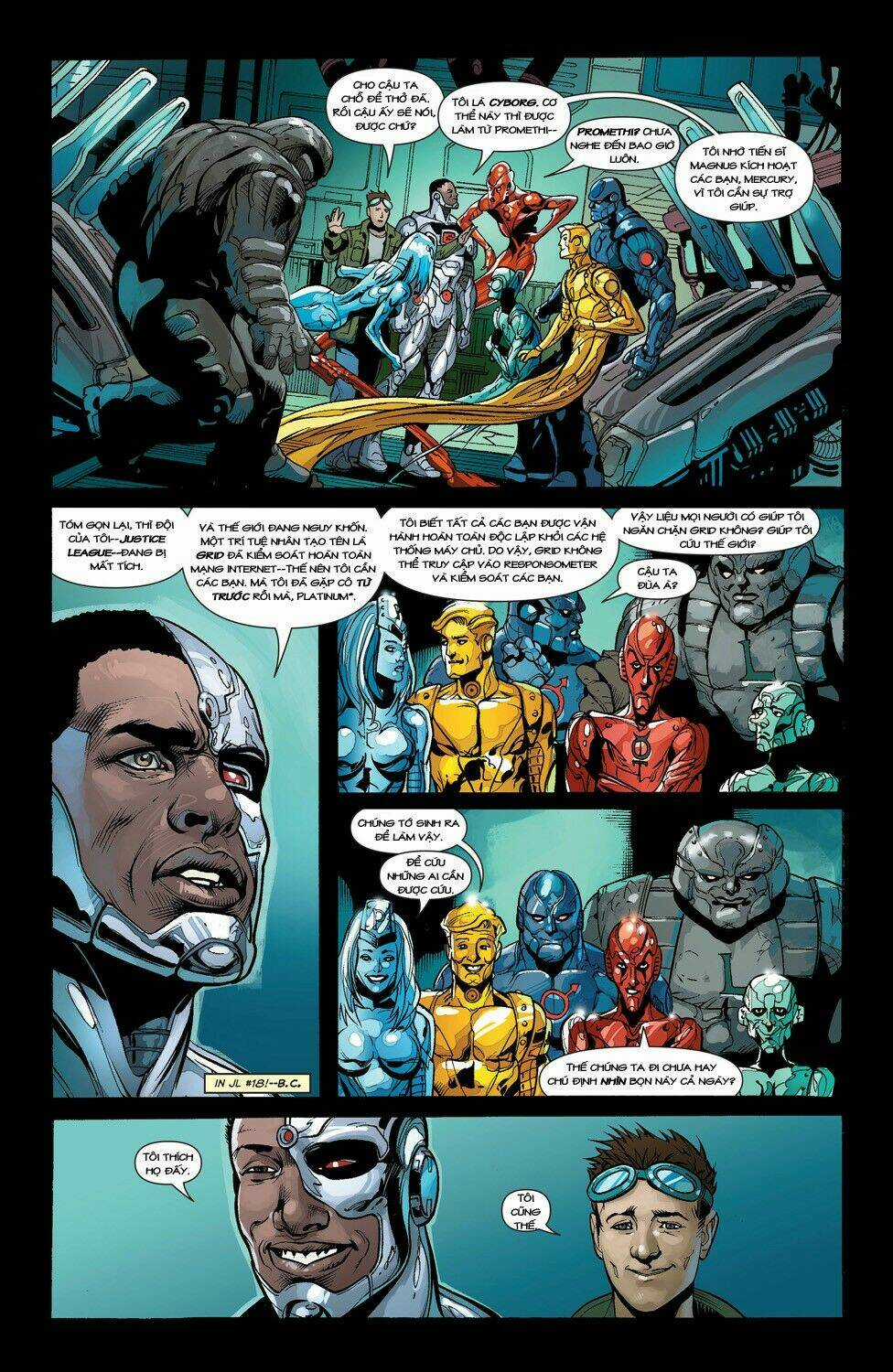 Justice League Chapter 29 trang 5