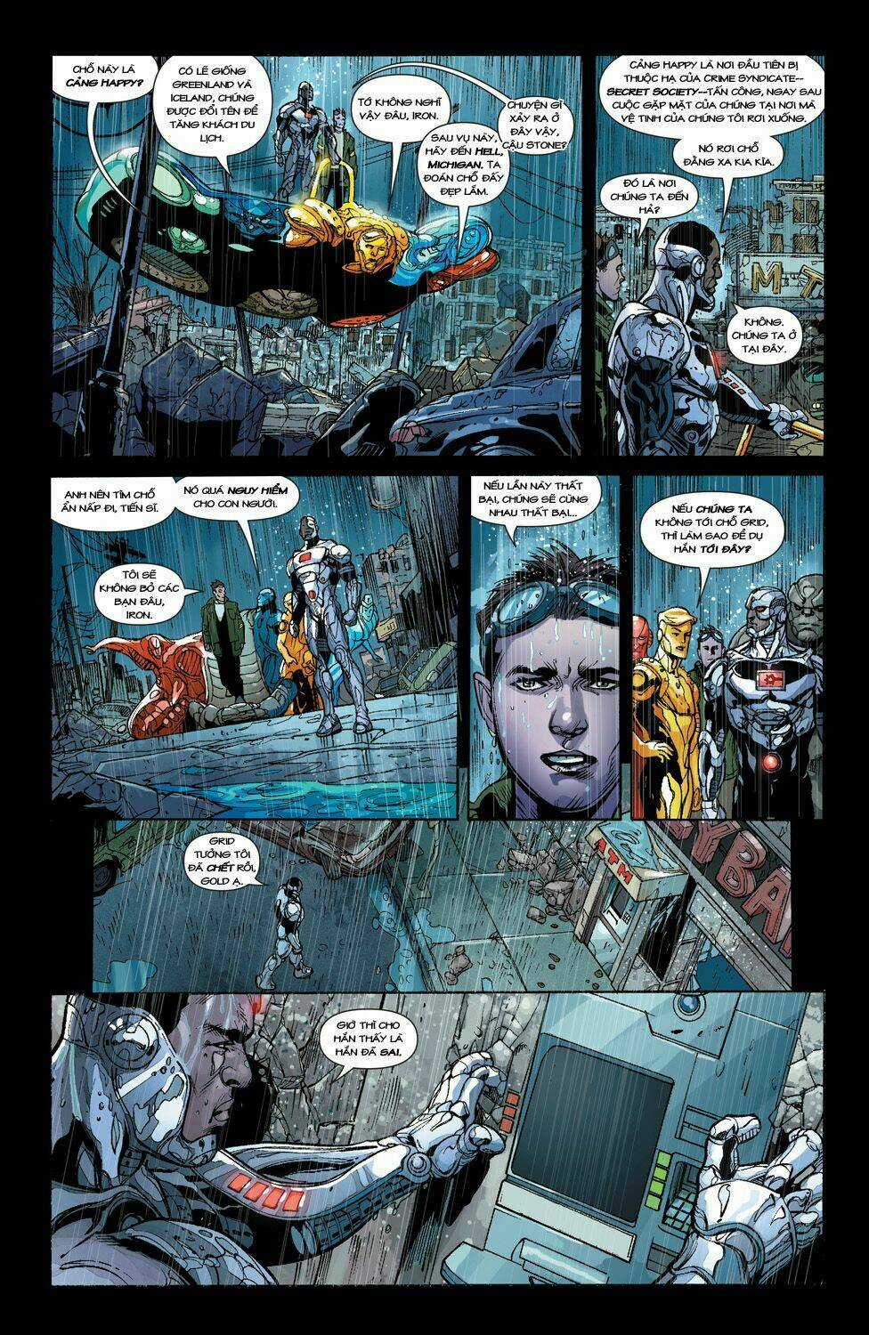 Justice League Chapter 29 trang 8