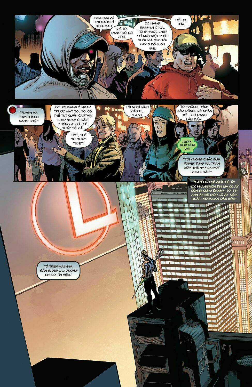 Justice League Chapter 35 trang 8
