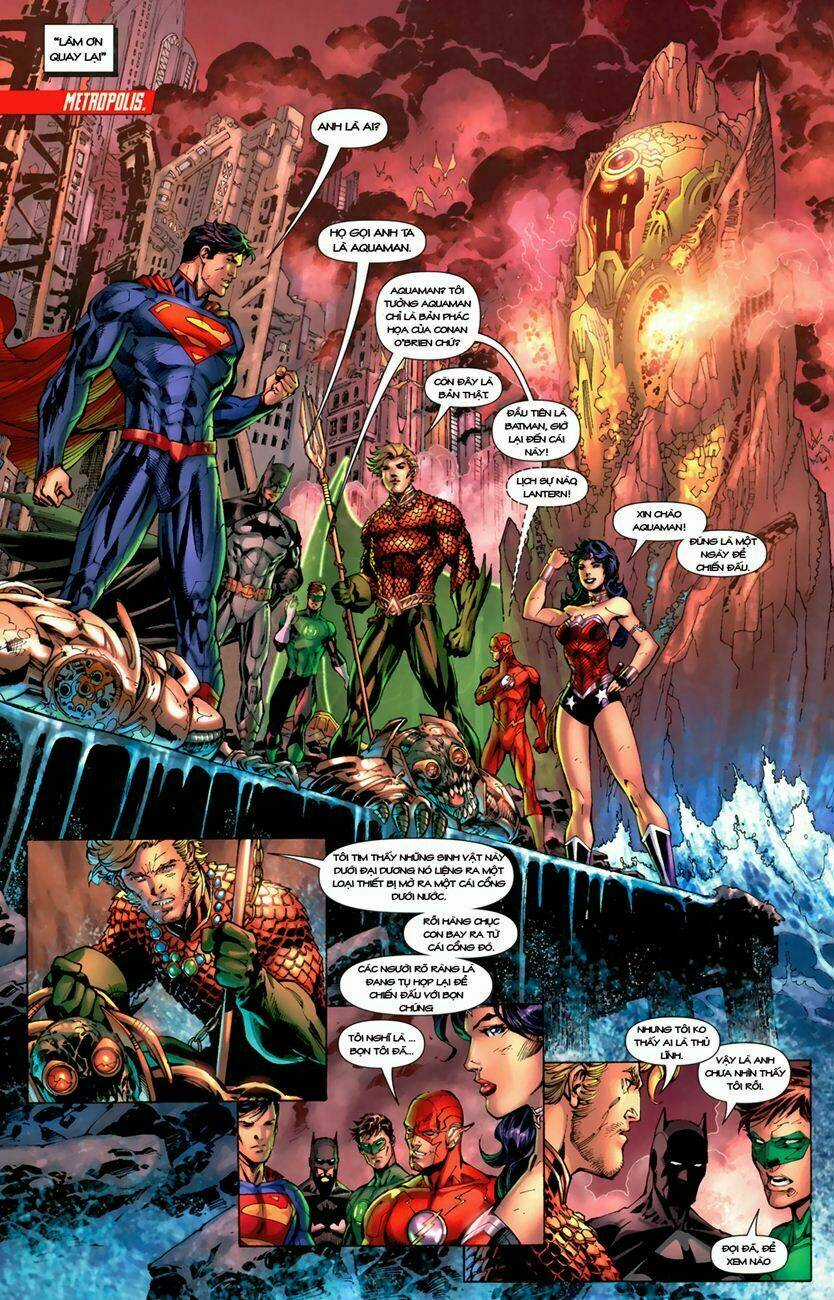 Justice League Chapter 4 trang 8