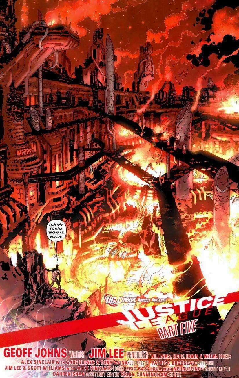 Justice League Chapter 5 trang 23