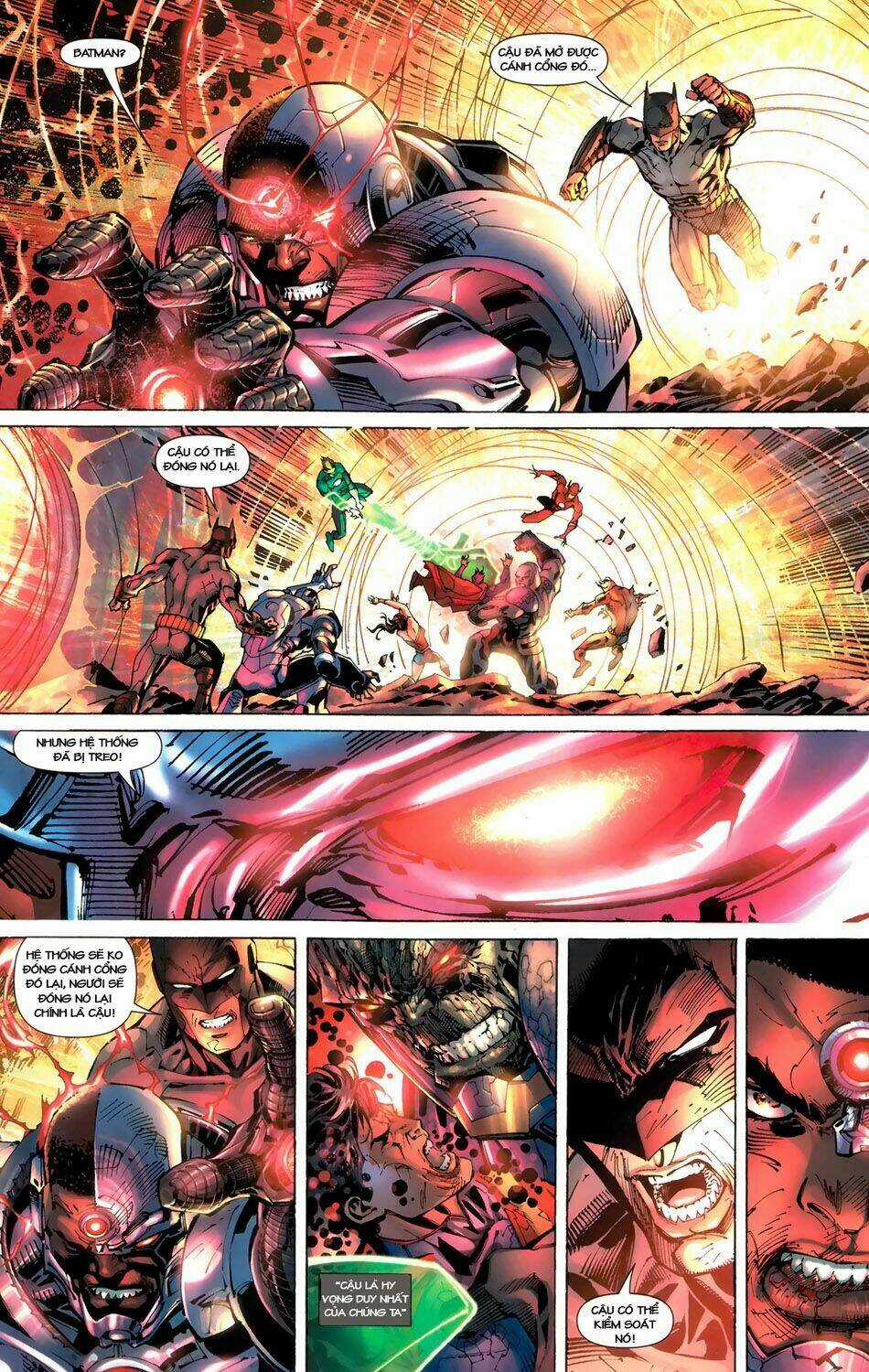 Justice League Chapter 6 trang 17