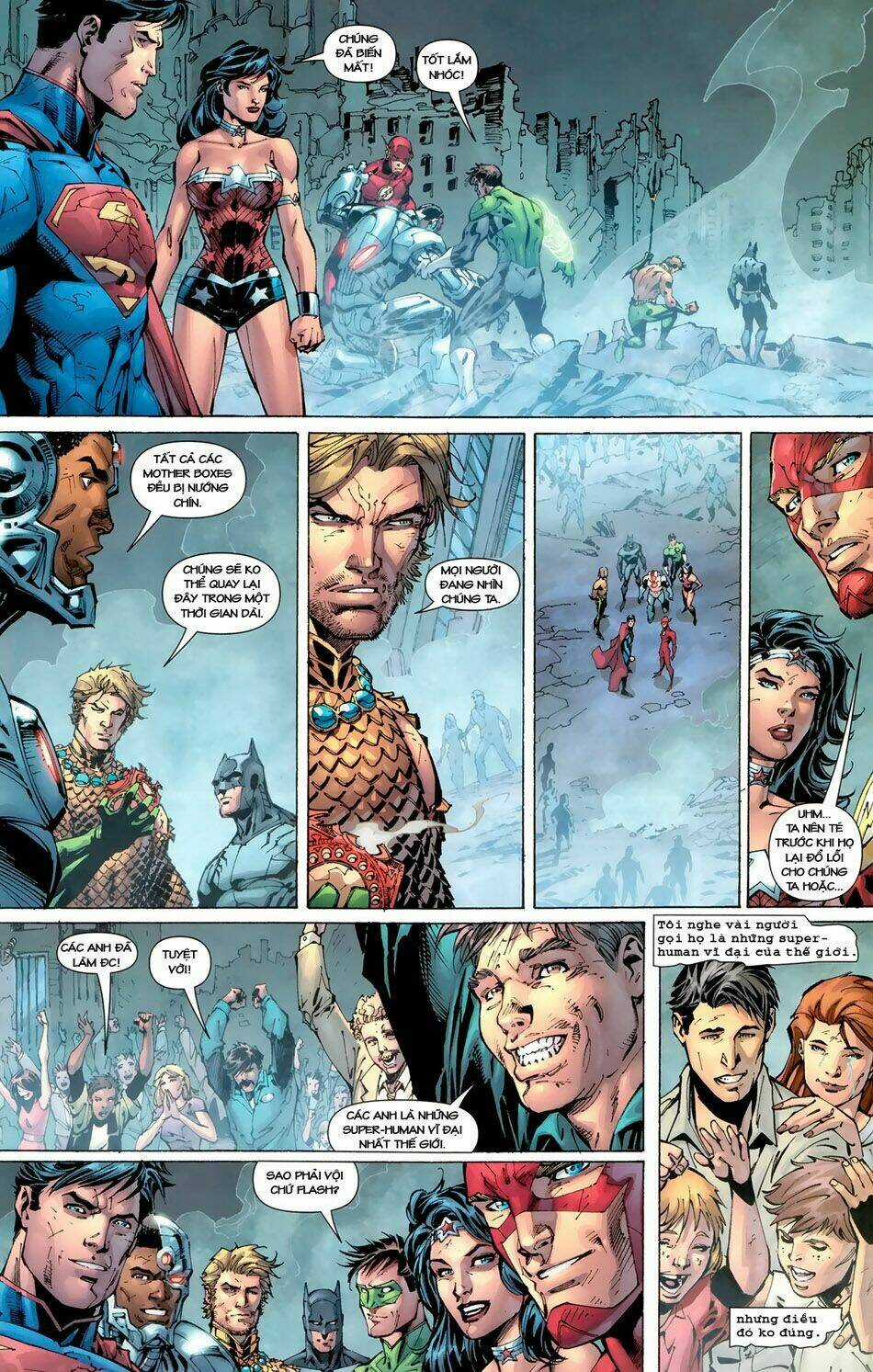 Justice League Chapter 6 trang 21