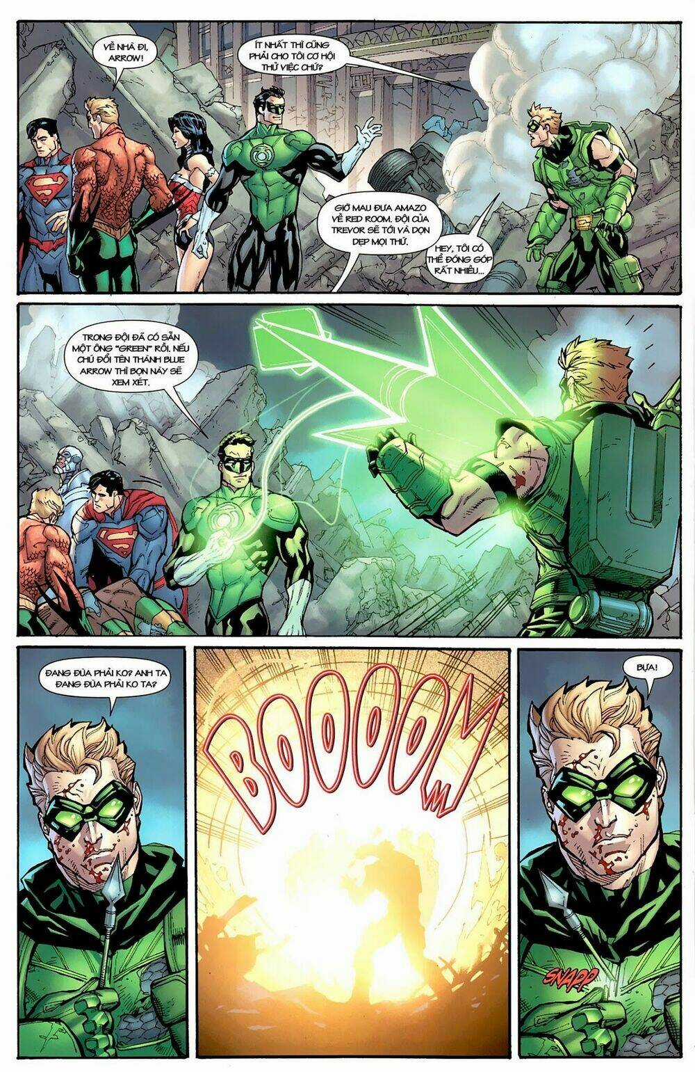 Justice League Chapter 8 trang 12