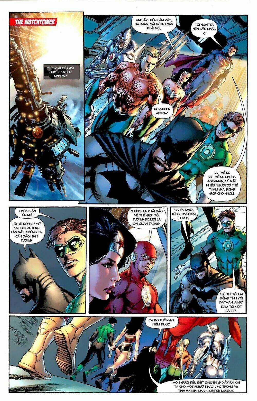 Justice League Chapter 8 trang 21