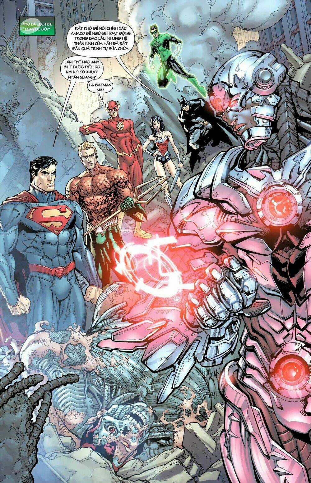 Justice League Chapter 8 trang 8