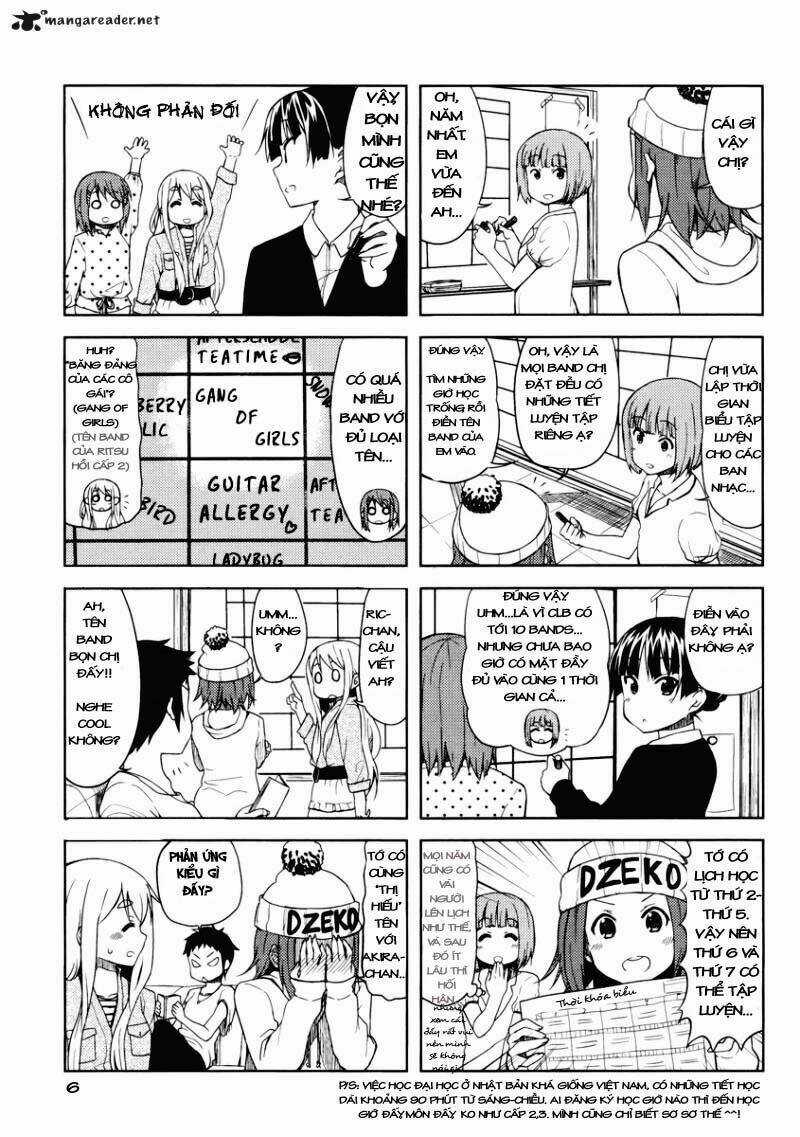 K-On 2011 Chapter 5 trang 6