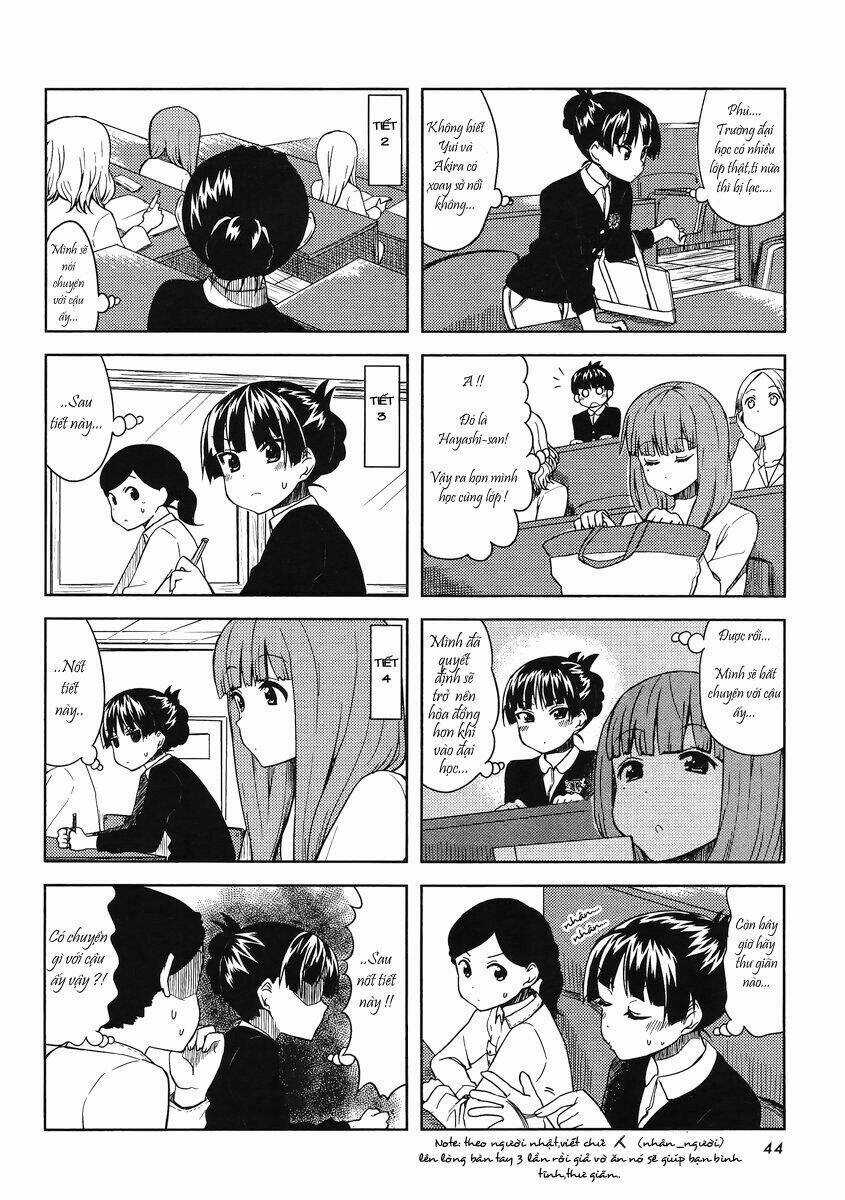 K-On! College + High School Chapter 3 trang 4