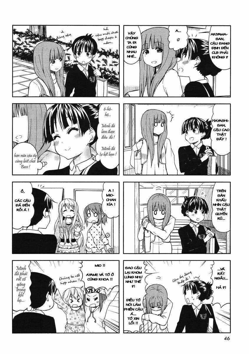 K-On! College + High School Chapter 3 trang 6