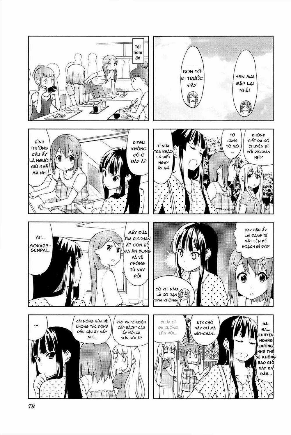 K-ON! - College Chapter 10 trang 4
