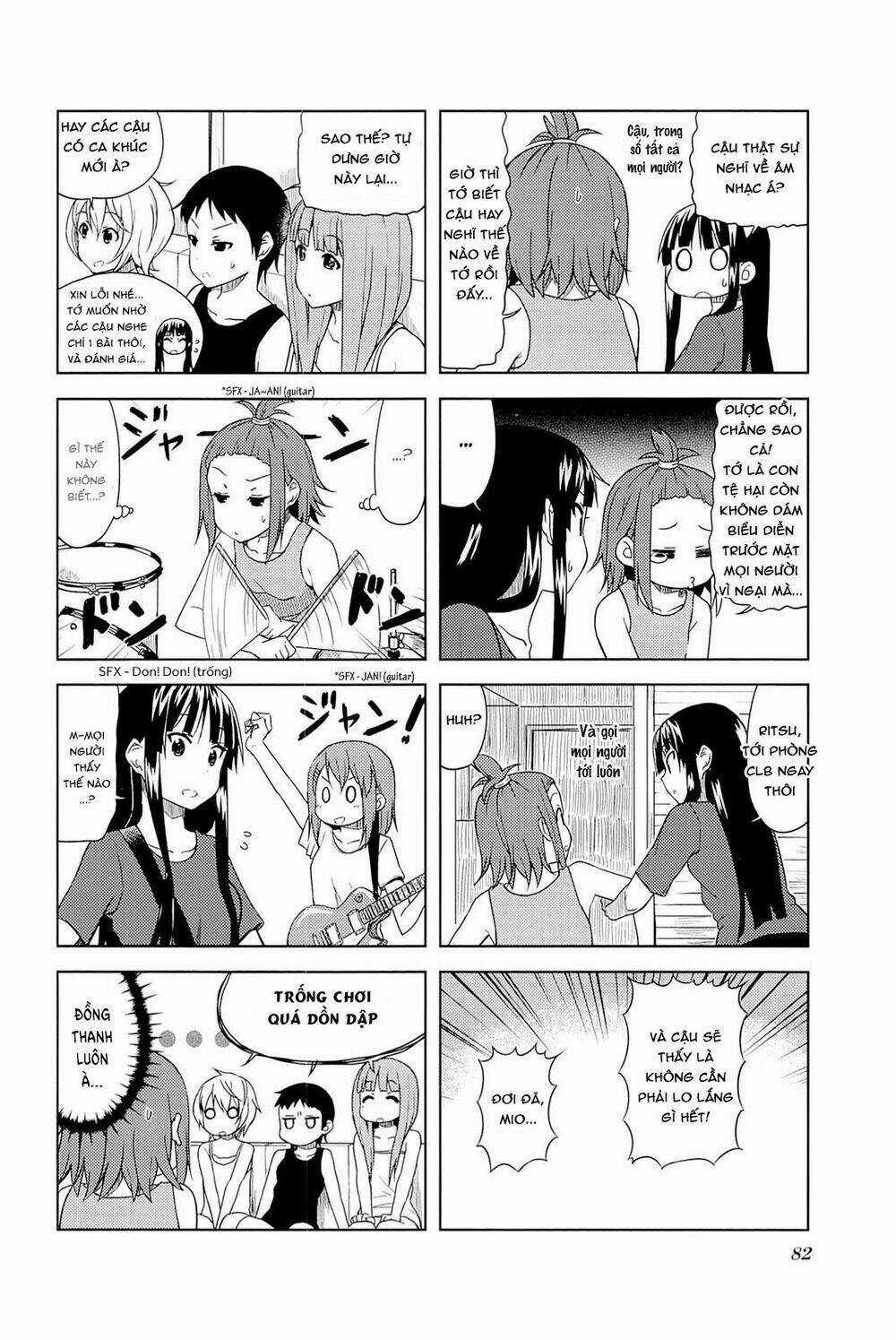 K-ON! - College Chapter 10 trang 7