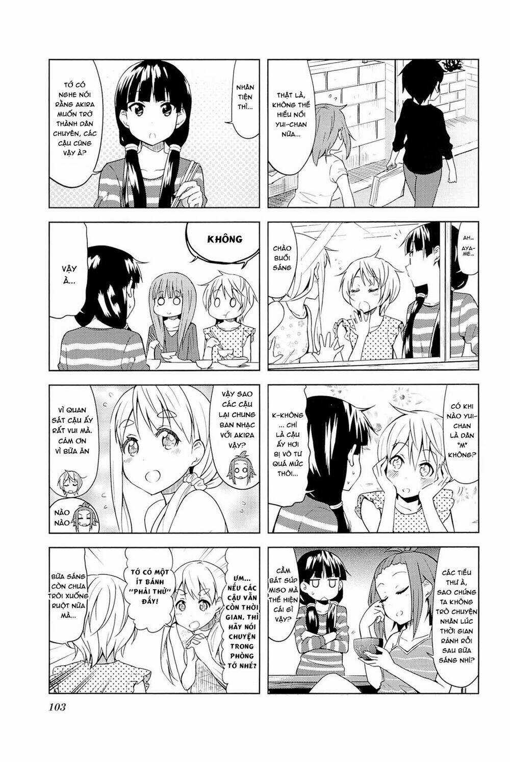 K-ON! - College Chapter 13 trang 4