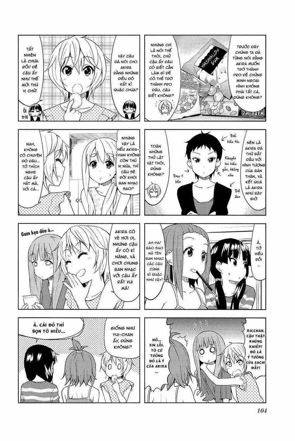 K-ON! - College Chapter 13 trang 5