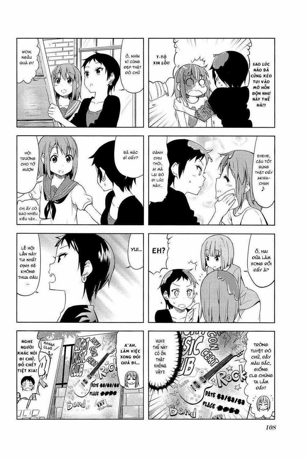 K-ON! - College Chapter 13 trang 9