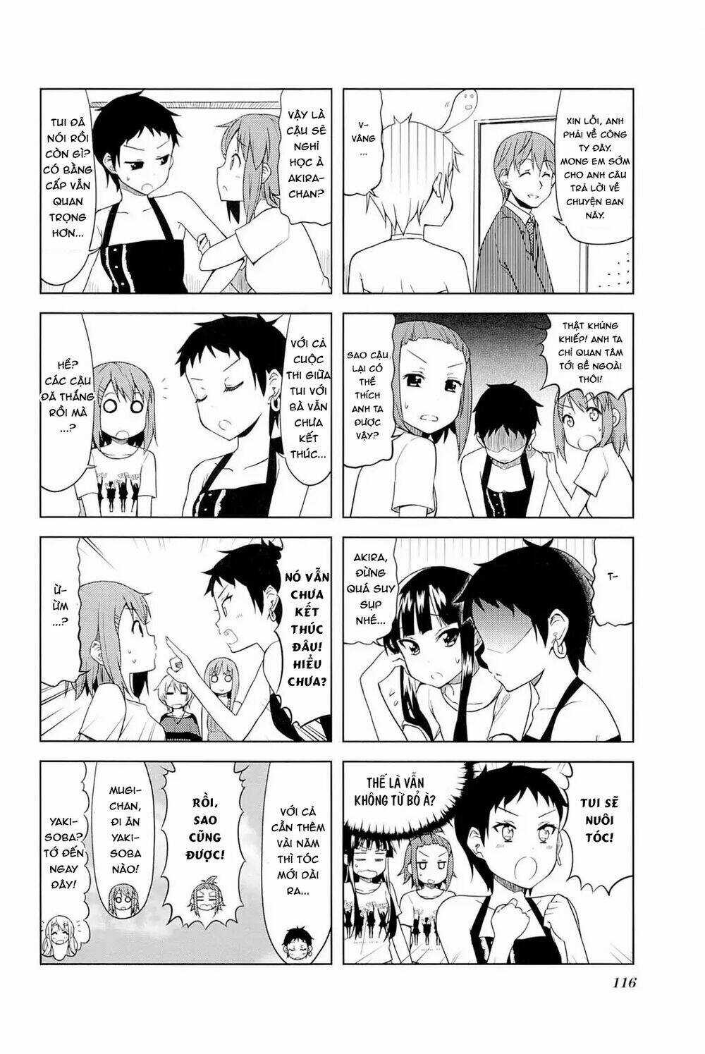 K-ON! - College Chapter 14 trang 11