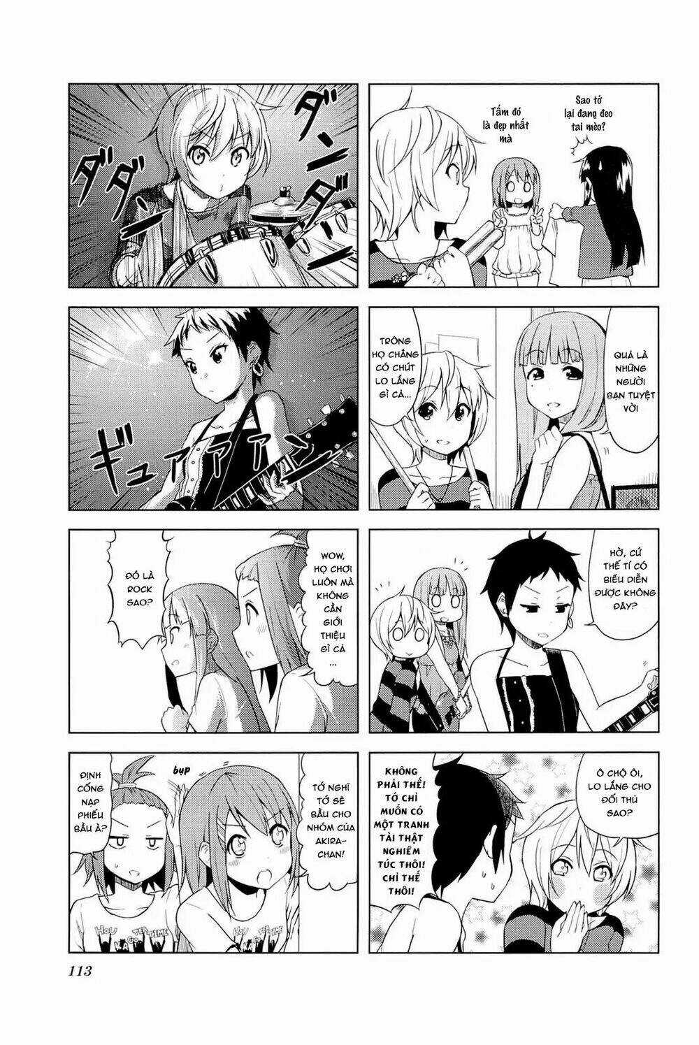 K-ON! - College Chapter 14 trang 8