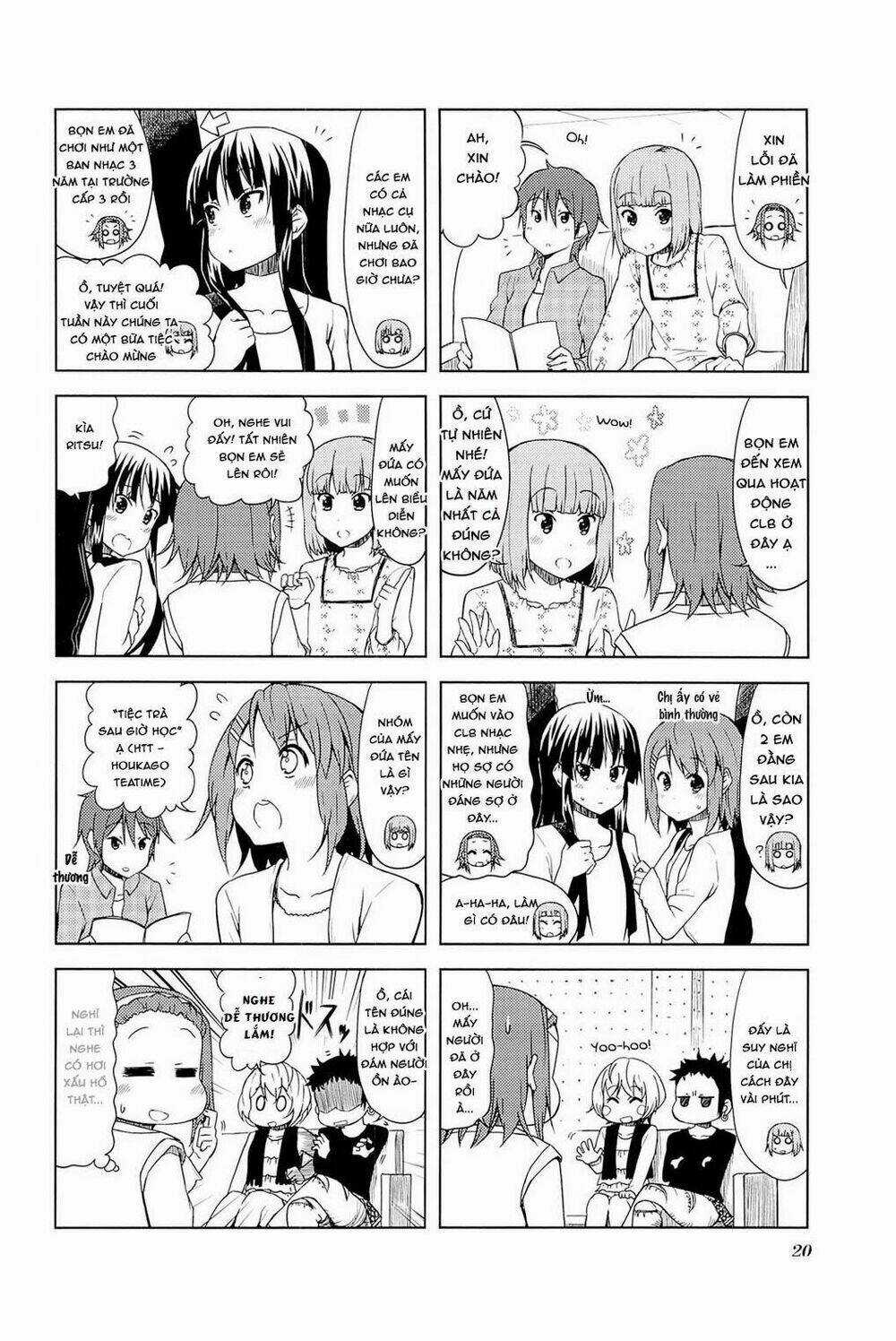 K-ON! - College Chapter 3 trang 5