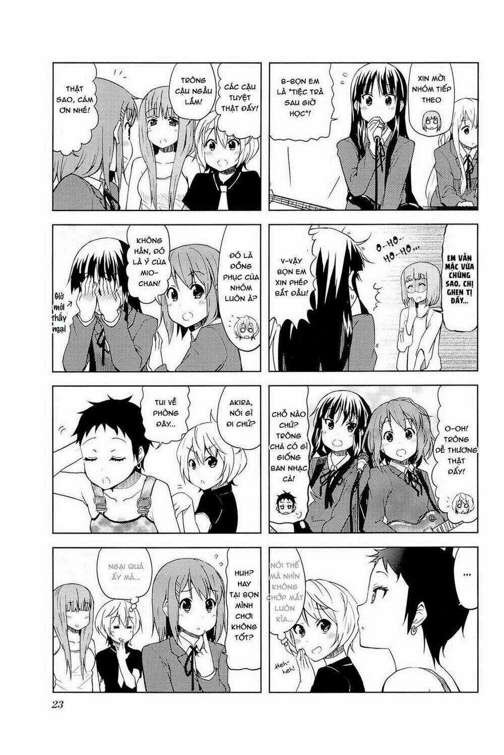 K-ON! - College Chapter 3 trang 8