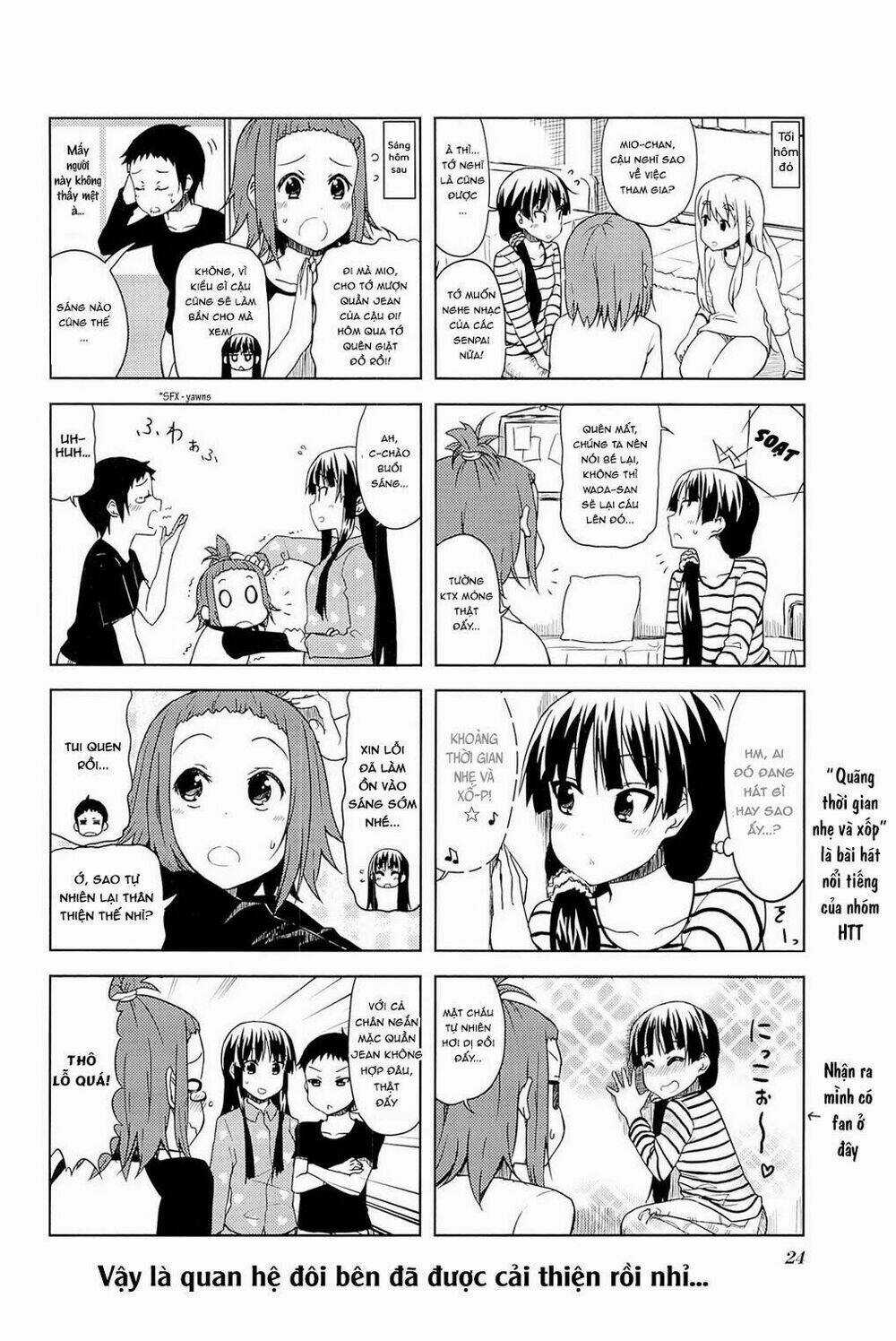 K-ON! - College Chapter 3 trang 9