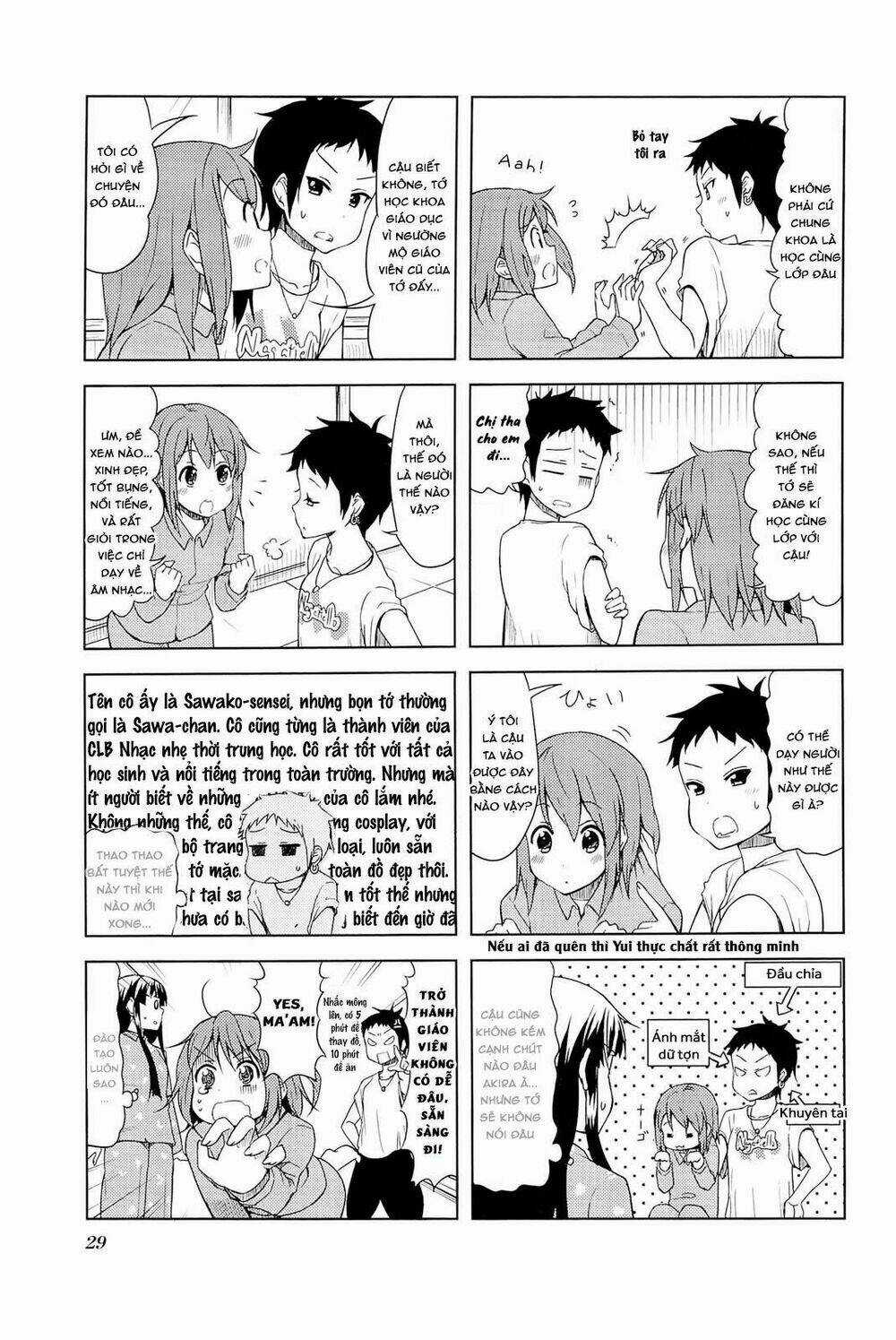 K-ON! - College Chapter 4 trang 4