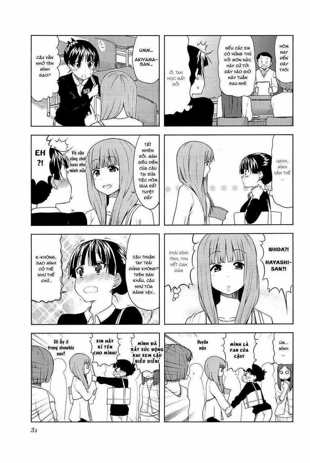 K-ON! - College Chapter 4 trang 6