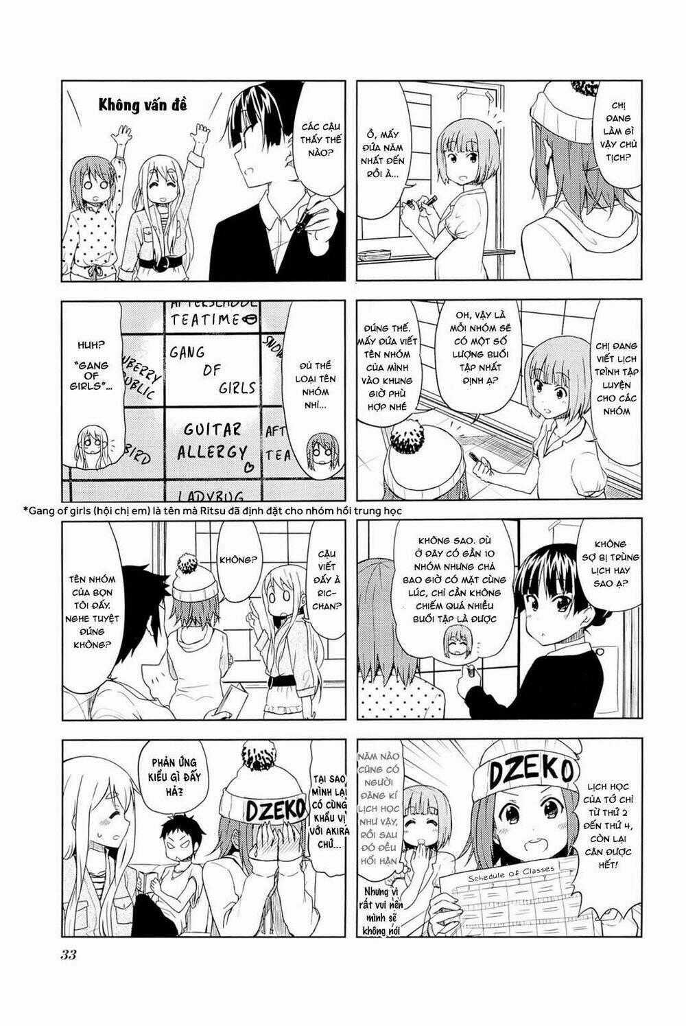 K-ON! - College Chapter 4 trang 8