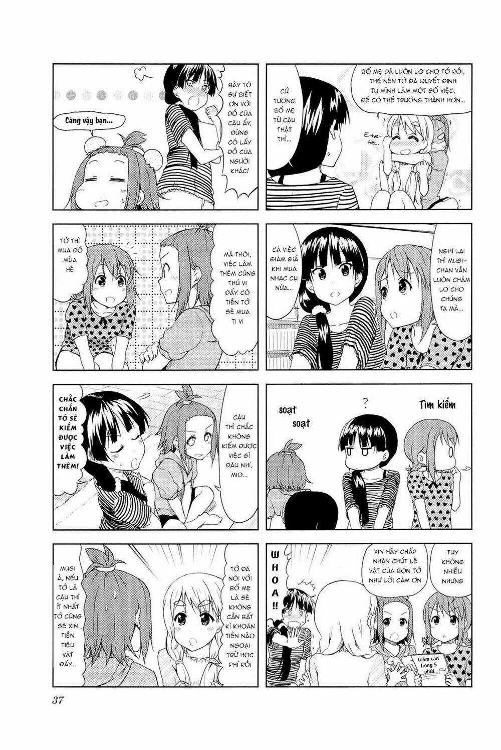 K-ON! - College Chapter 5 trang 6