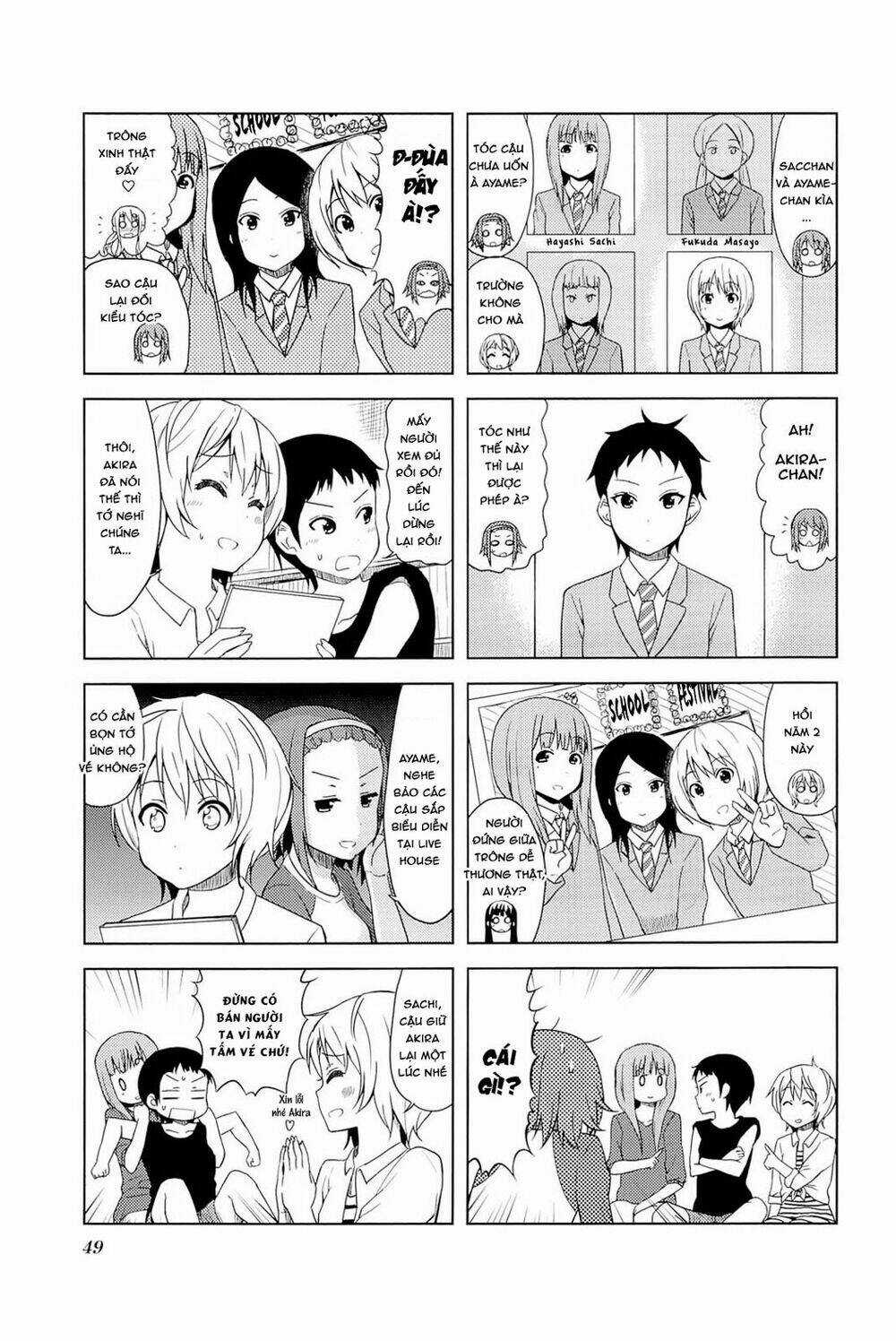 K-ON! - College Chapter 6 trang 6