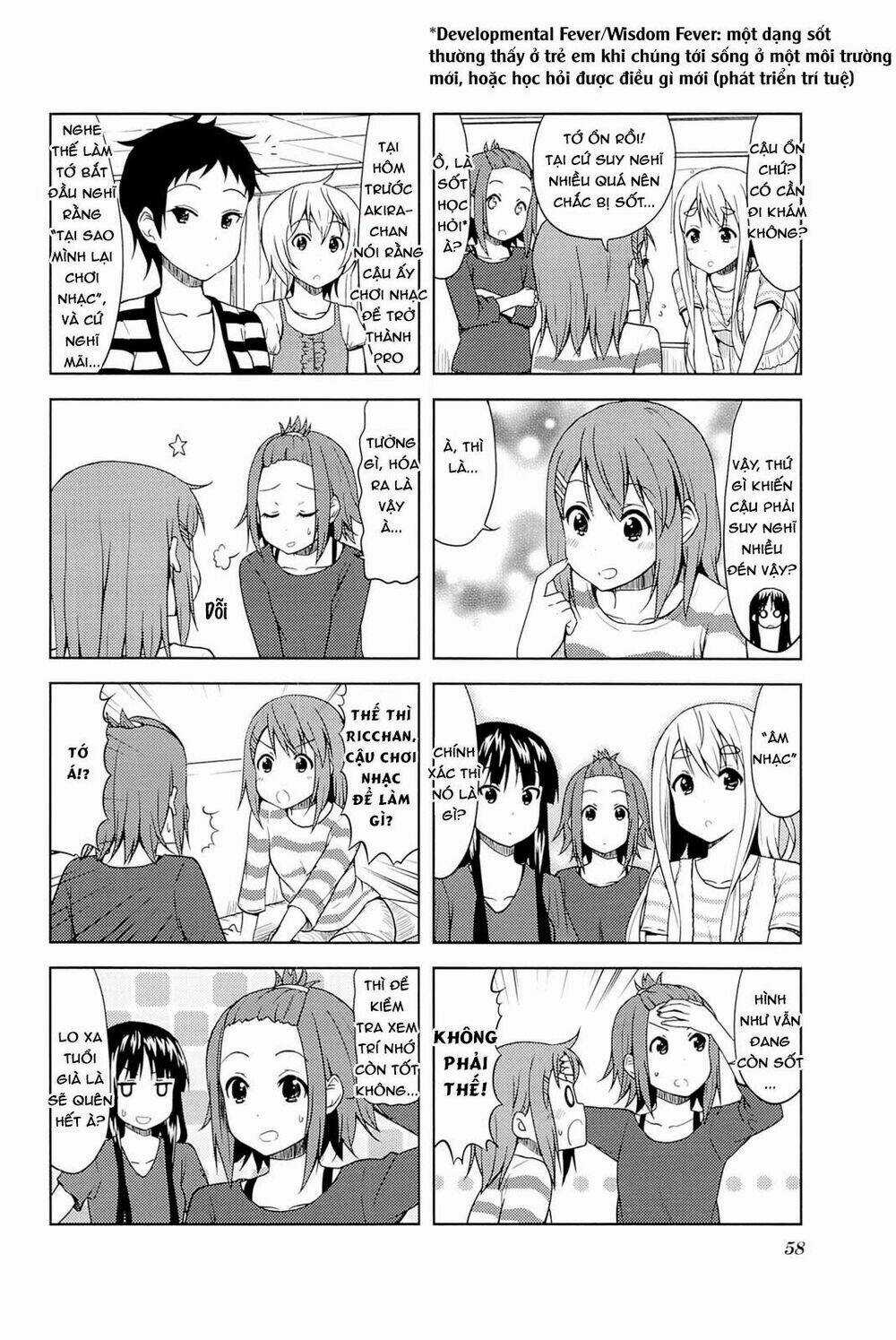 K-ON! - College Chapter 7 trang 7