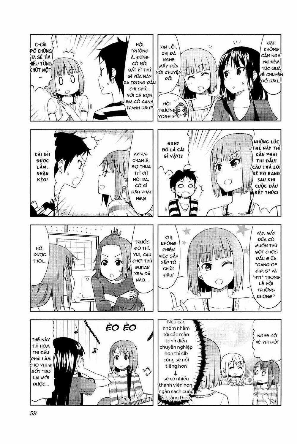 K-ON! - College Chapter 7 trang 8