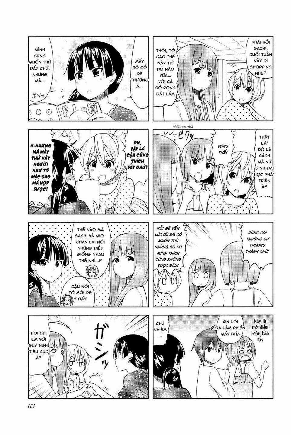 K-ON! - College Chapter 8 trang 4