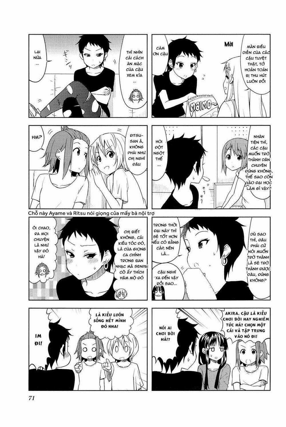 K-ON! - College Chapter 9 trang 4