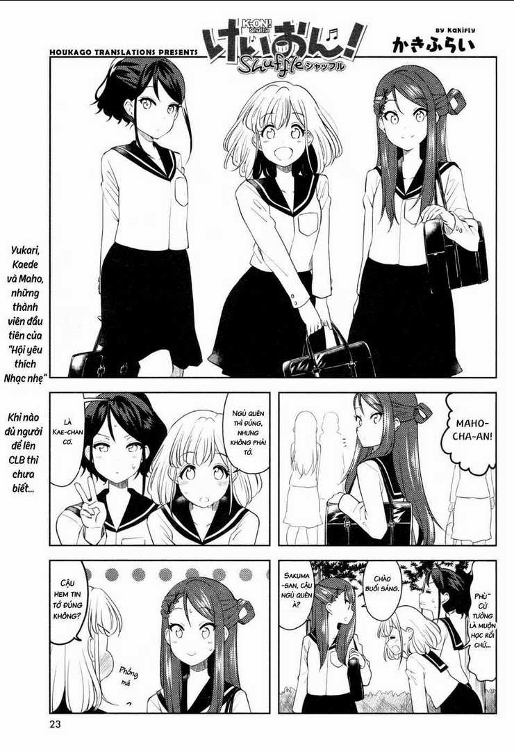 K-On Shuffle Chapter 2 trang 2