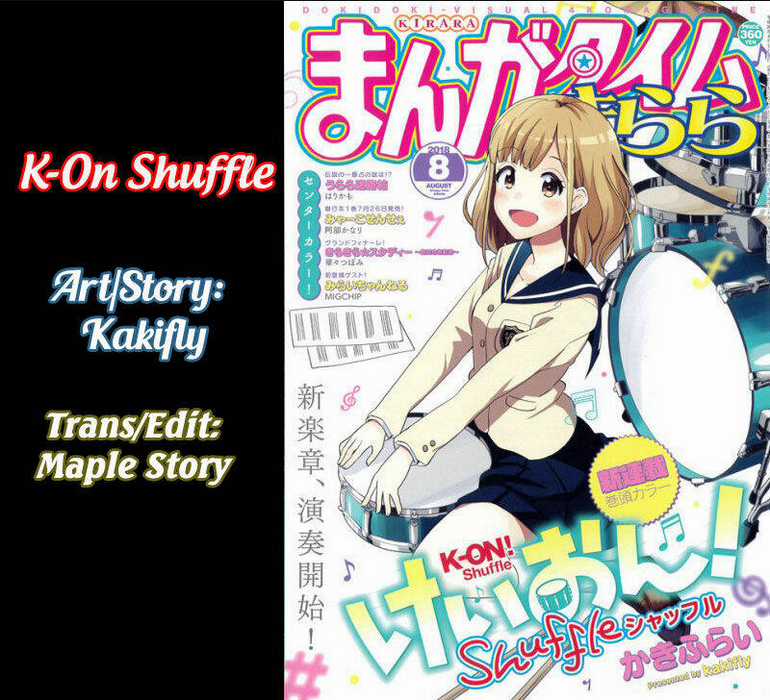 K-On Shuffle Chapter 38 trang 0