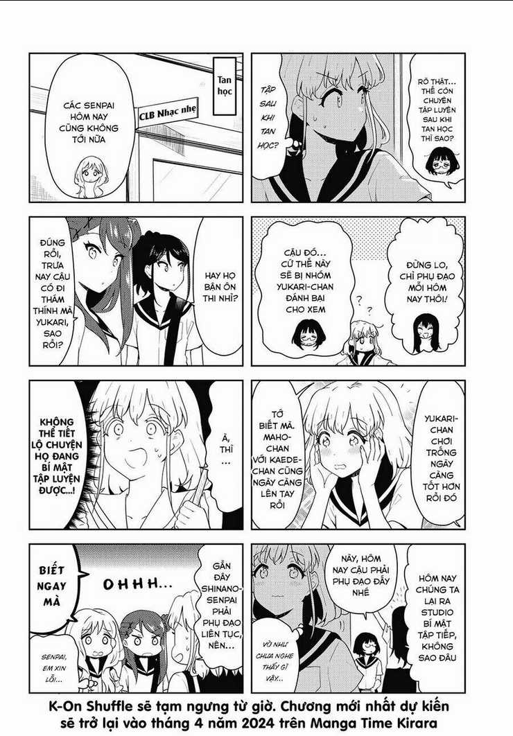 K-On Shuffle Chapter 46 trang 7