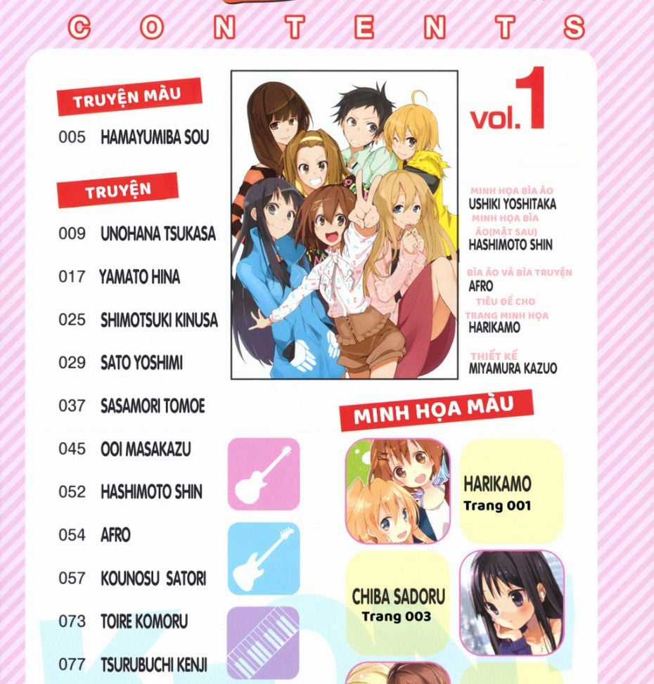 K-On! Story Anthology Comic Chapter 1 trang 3