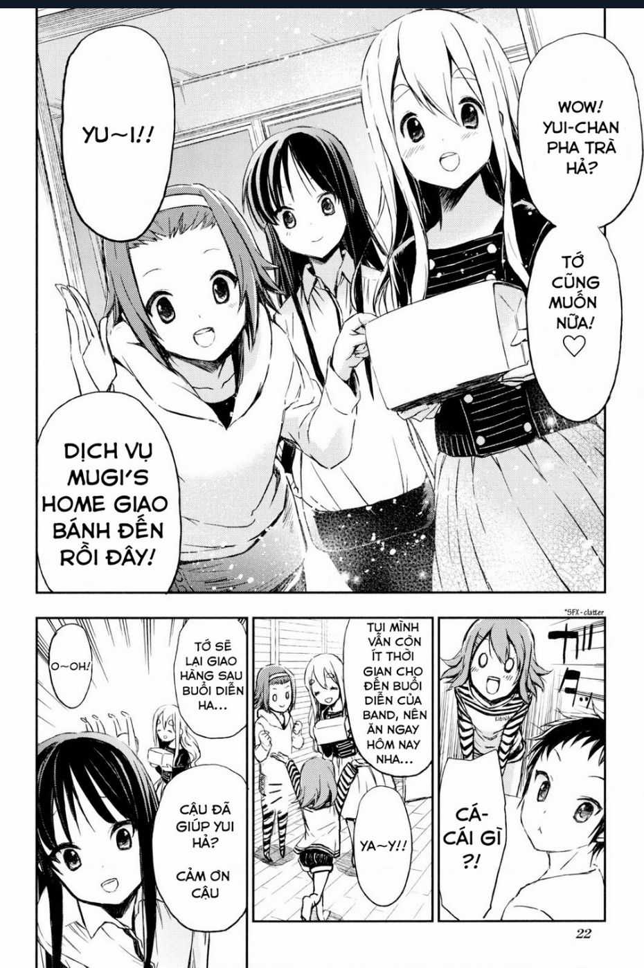 K-On! Story Anthology Comic Chapter 3 trang 5