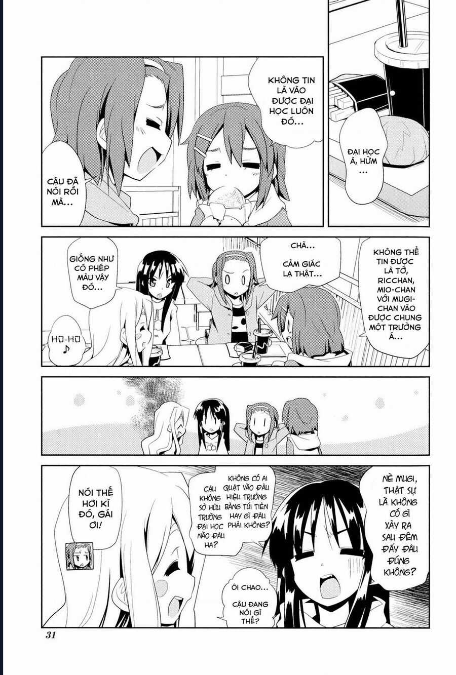 K-On! Story Anthology Comic Chapter 5 trang 2