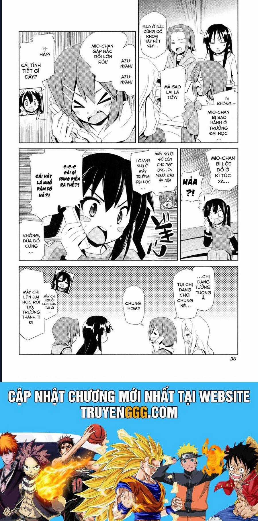 K-On! Story Anthology Comic Chapter 5 trang 7