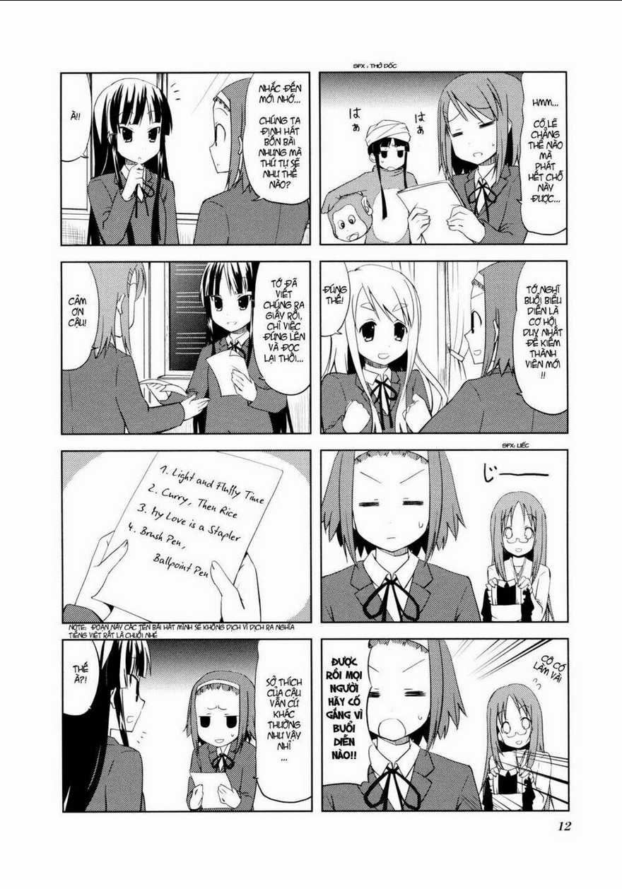 K-On! Chapter 15 trang 3