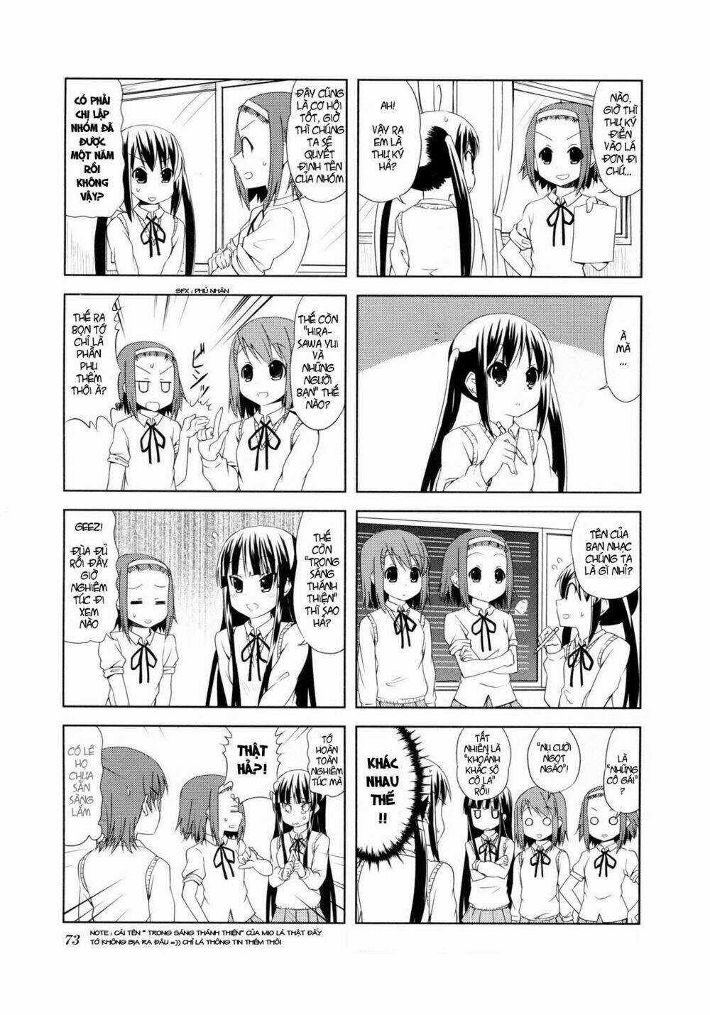K-On! Chapter 23 trang 2