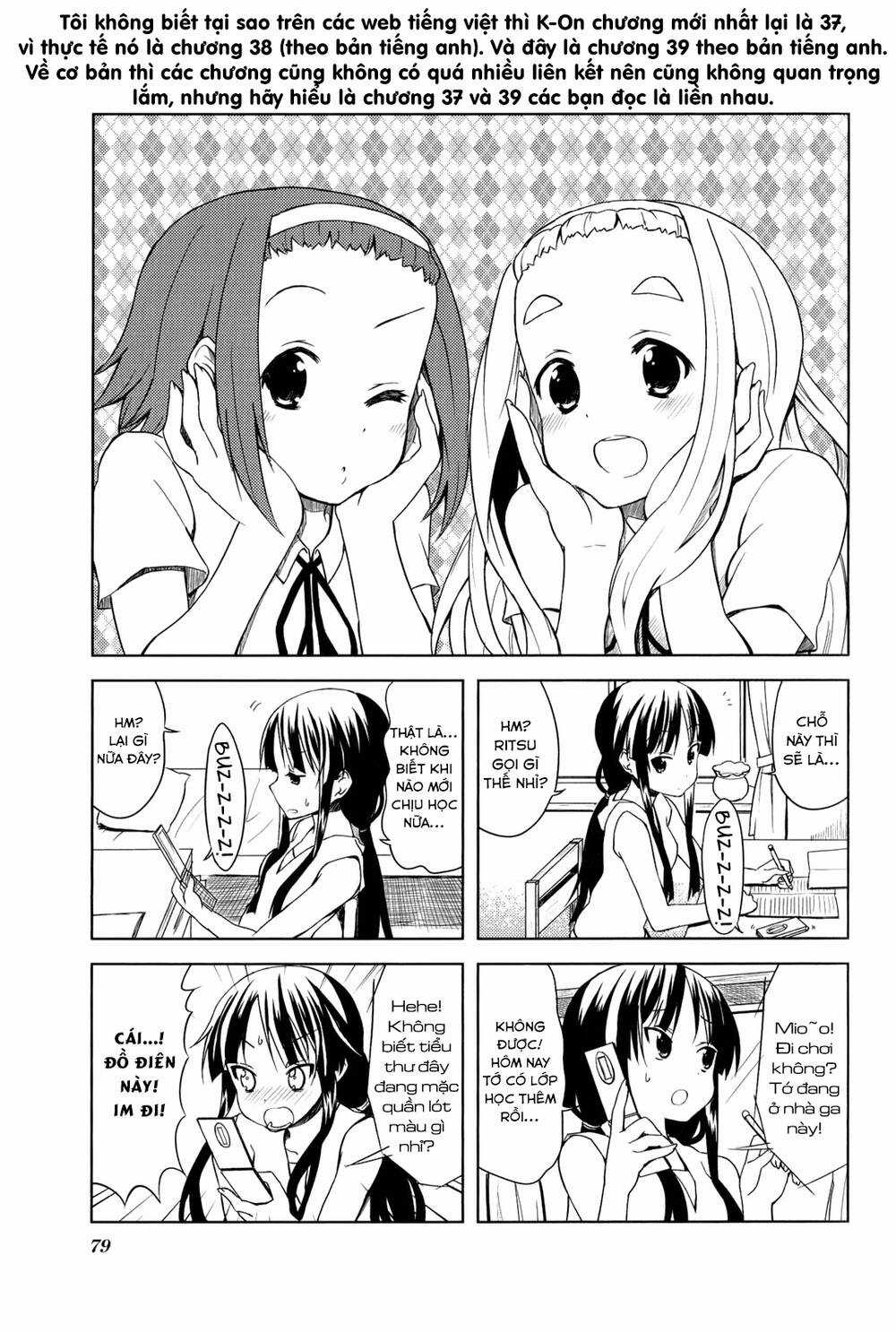K-On! Chapter 38 trang 2
