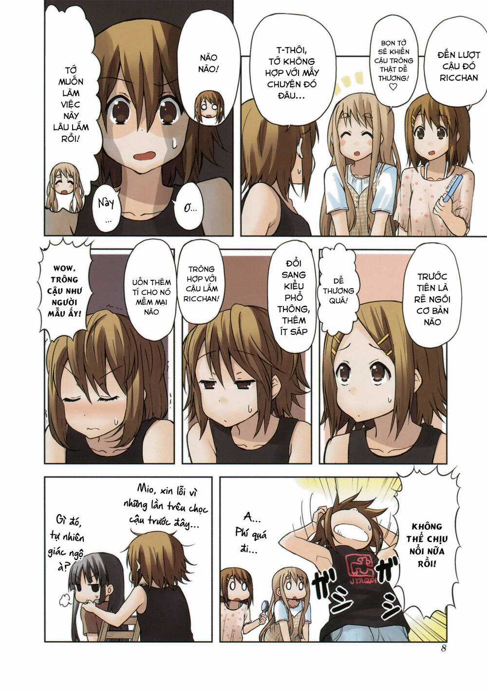 K-On! Chapter 43 trang 16