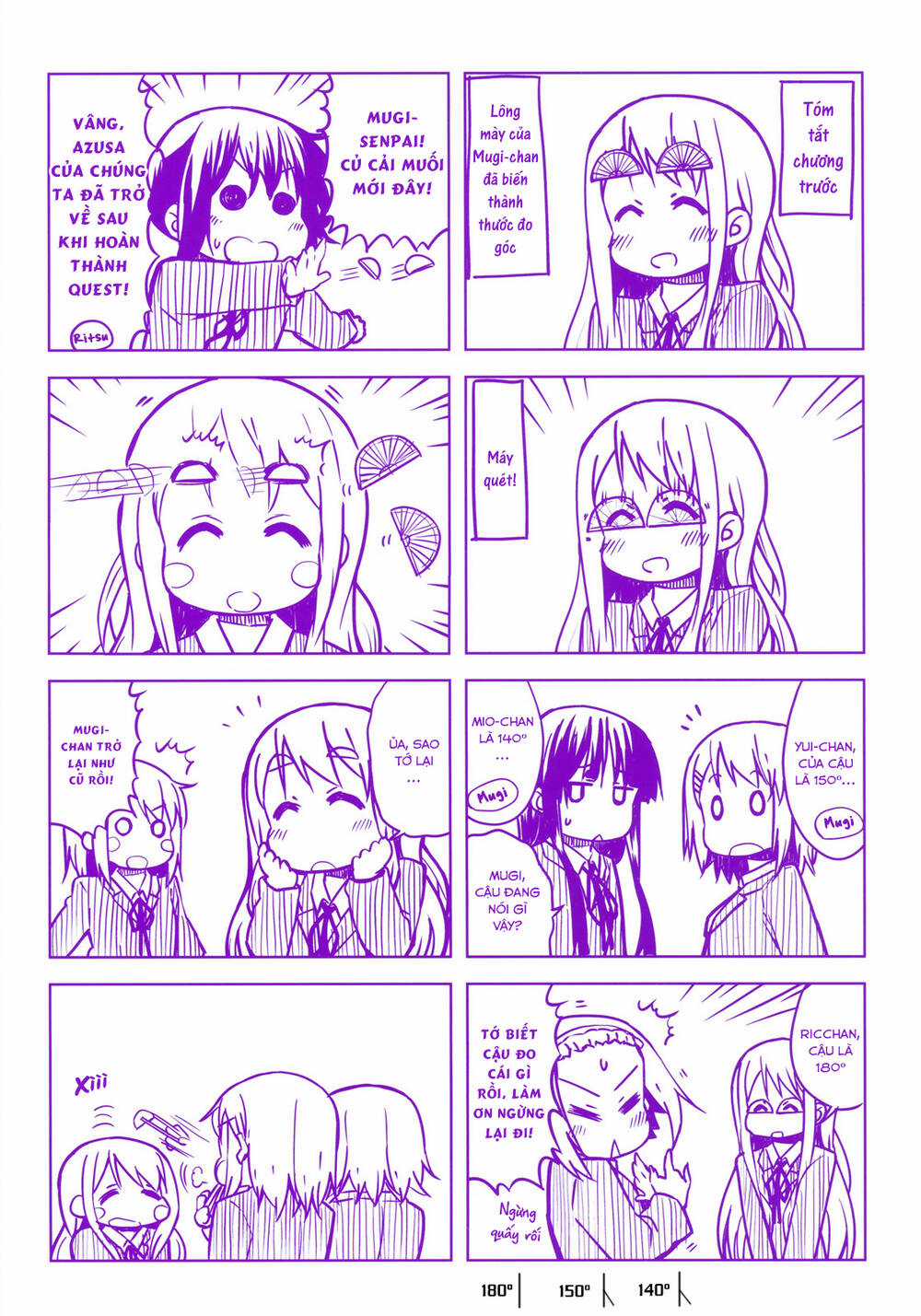 K-On! Chapter 43 trang 8