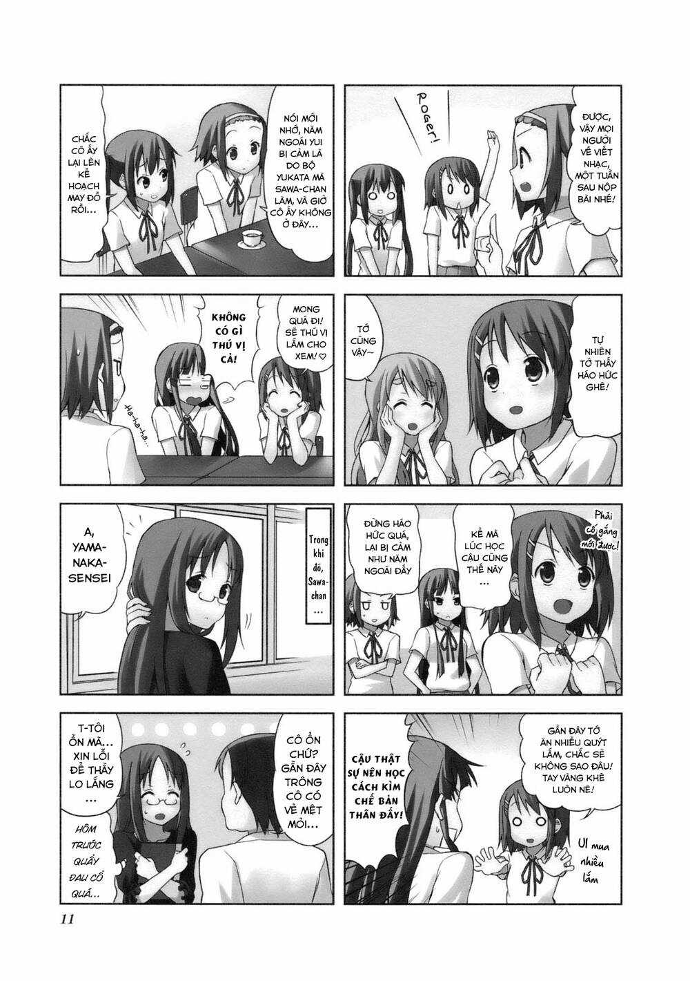 K-On! Chapter 44 trang 4