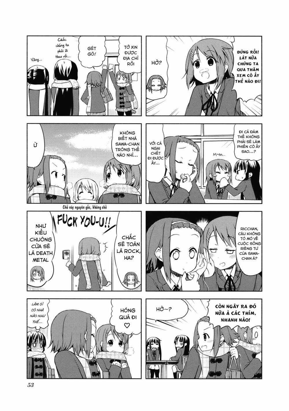 K-On! Chapter 49 trang 4