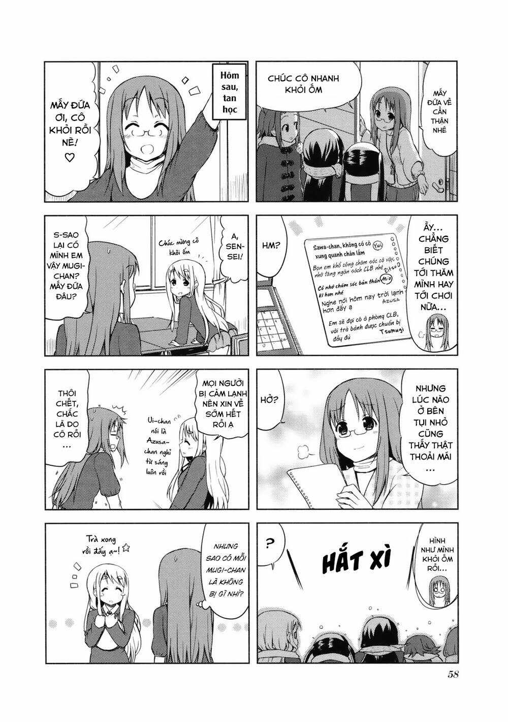 K-On! Chapter 49 trang 9