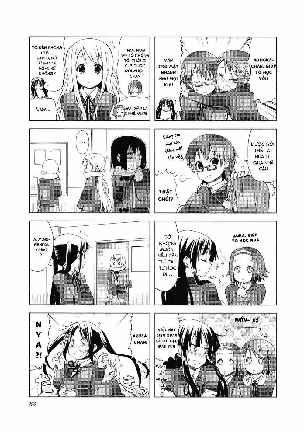 K-On! Chapter 50 trang 4