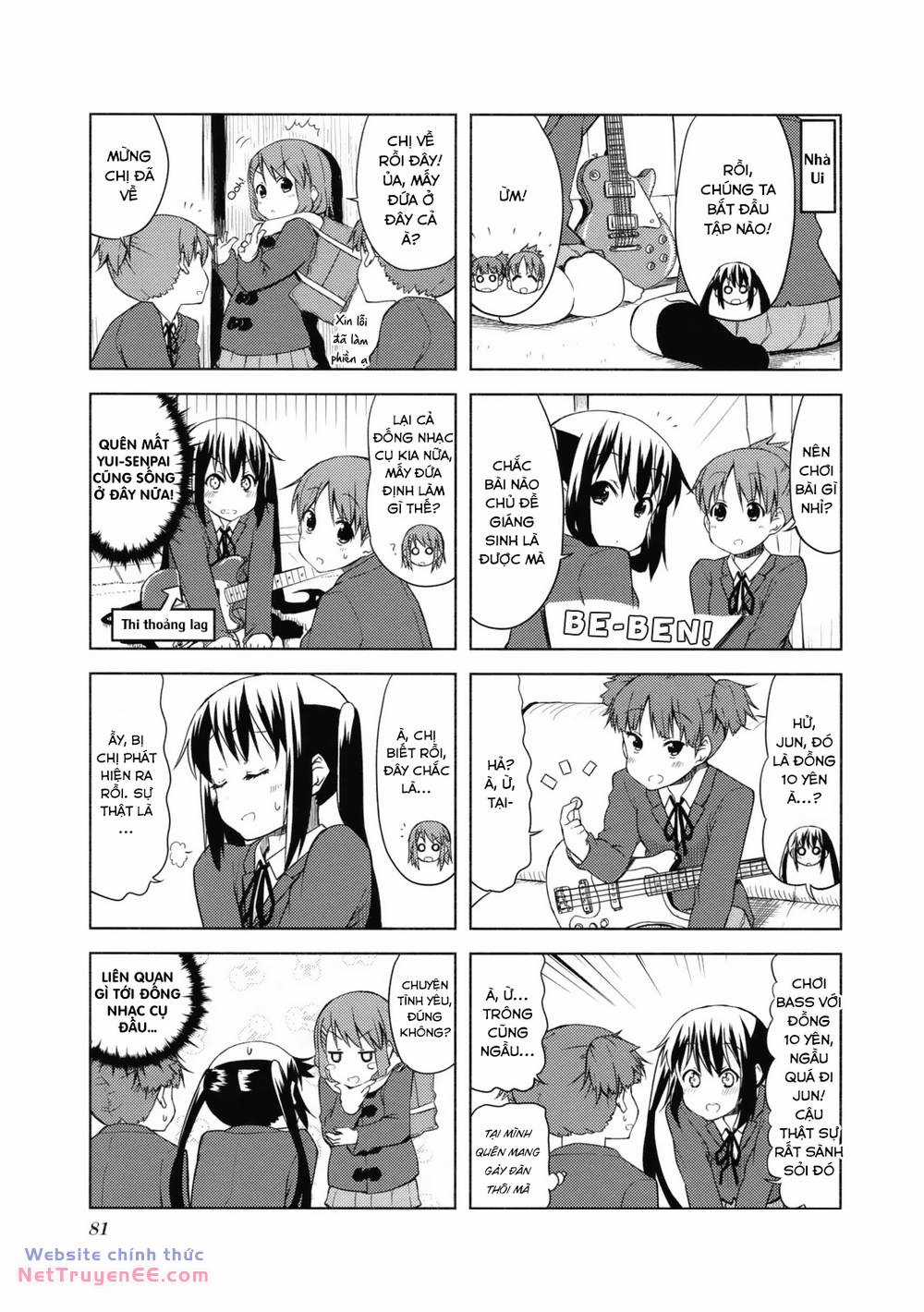 K-On! Chapter 52 trang 6